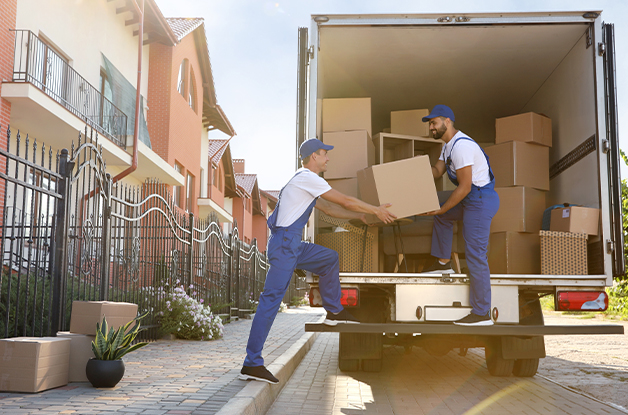 Movers Loading Truck